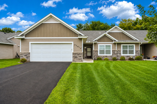 Nicely maintained grounds, large driveway for extra off street parking for guests and great curb appeal