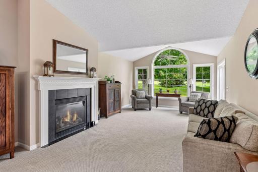 Nice open floor plan with large windows to let all the natural light in!