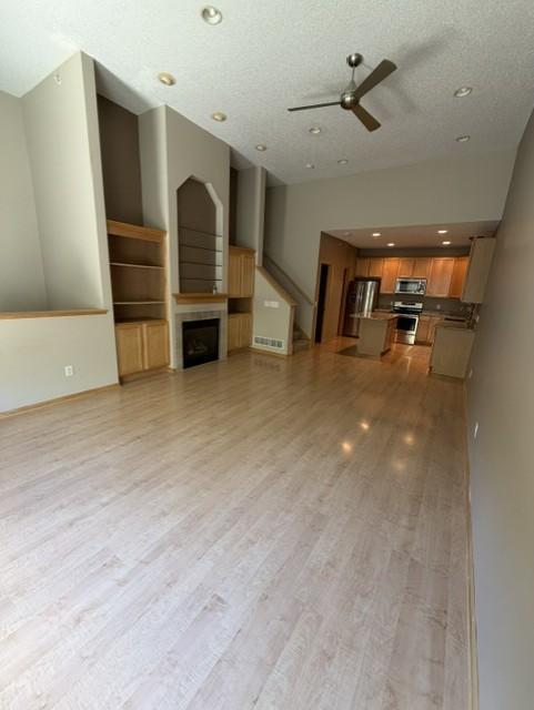 Wonderful open space for living room ding room and open kitchen