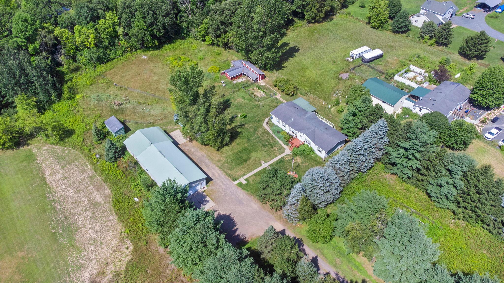 Spacious 3 acre property that offers a little bit of everything