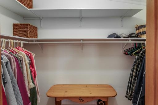 Primary Walk In Closet