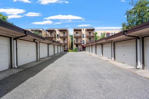 Not all units have a garage; you're in luck, this one does!