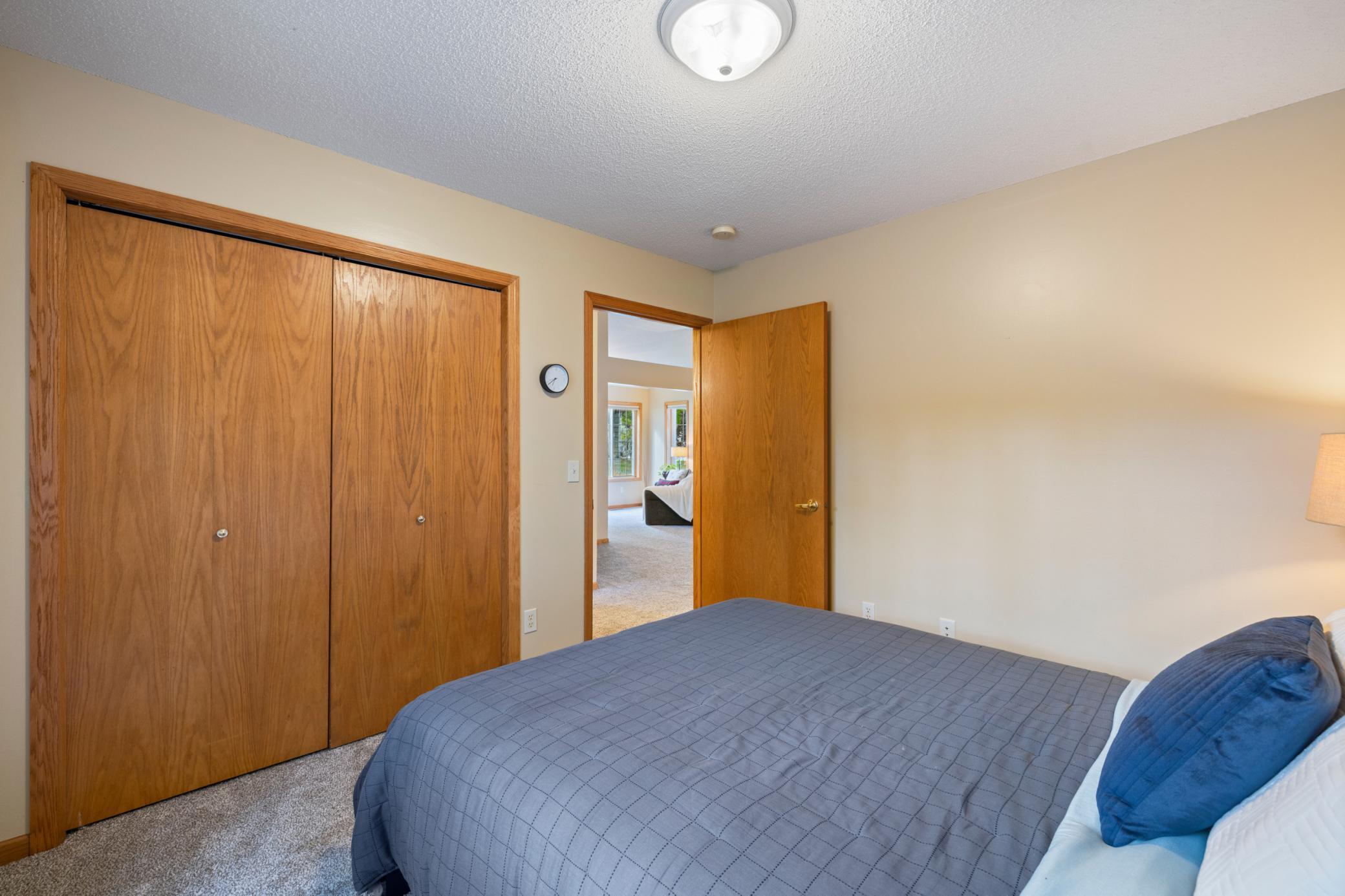 Second bedroom just off the living room.