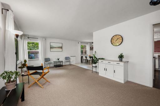 Natural light and flexible space to arrange as you please