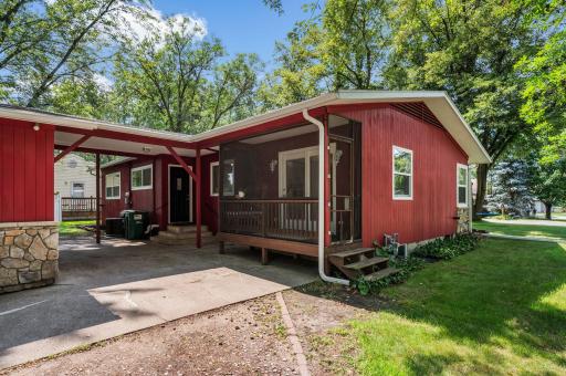 Great access to the back yard and garage