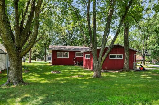 Another view of the spacious yard