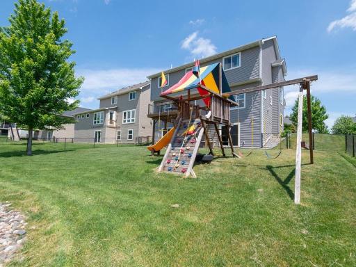 Generous lot size offers wonderful space for summer barbecues and outdoor fun.