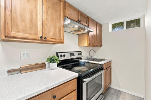 Basement kitchenette