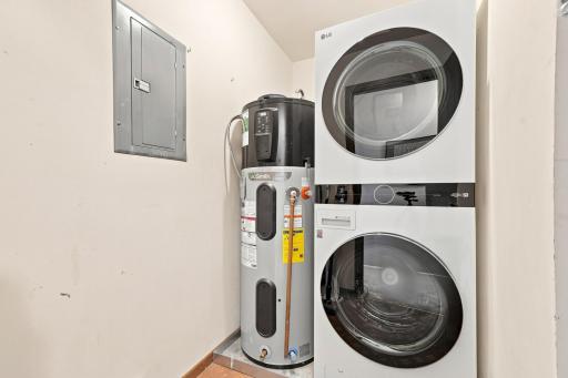 Private laundry in your unit