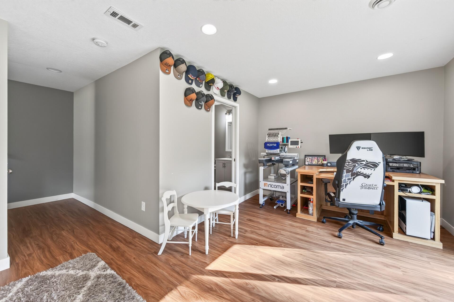 Newly Finished Basement