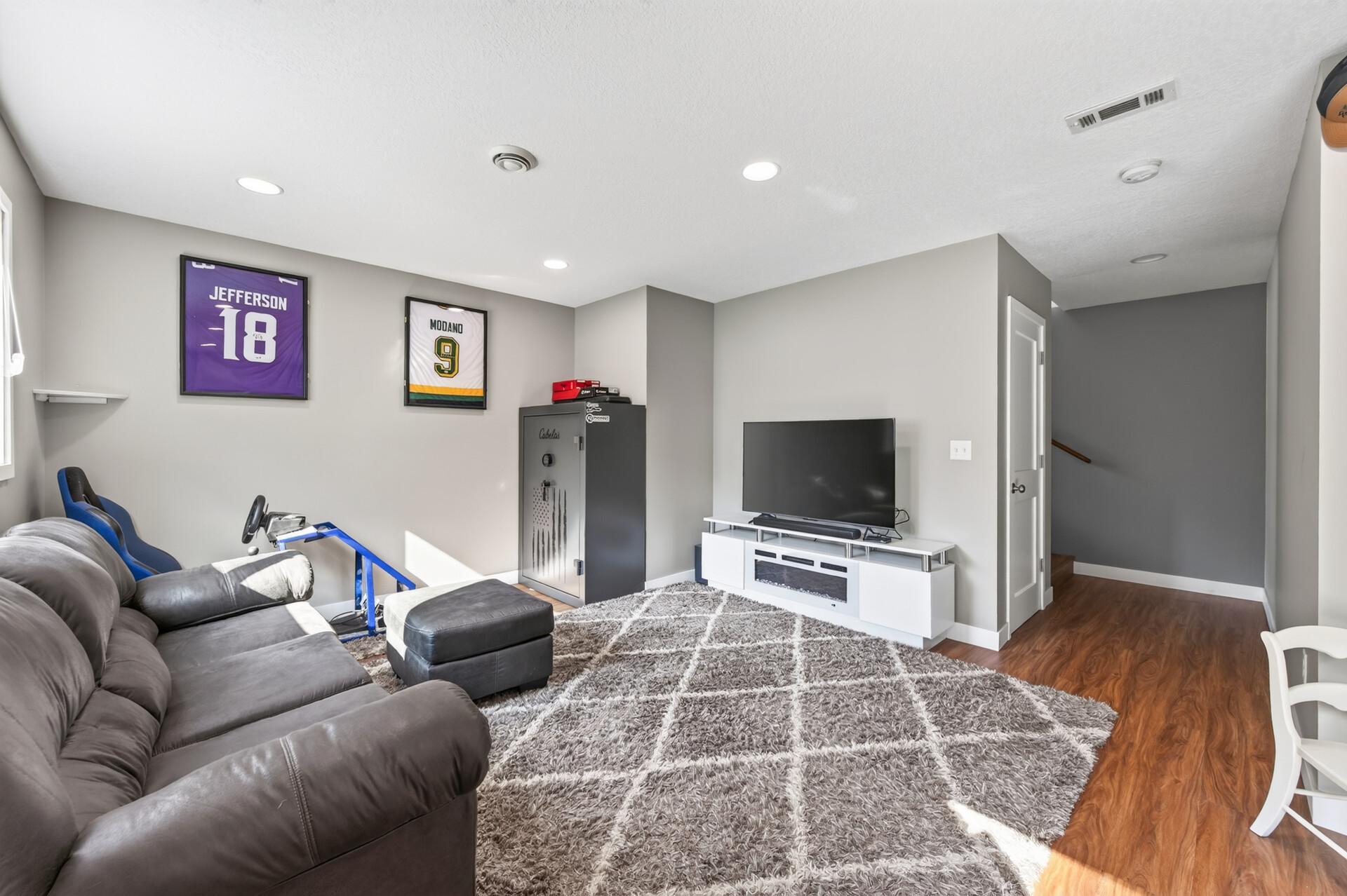Newly Finished Basement