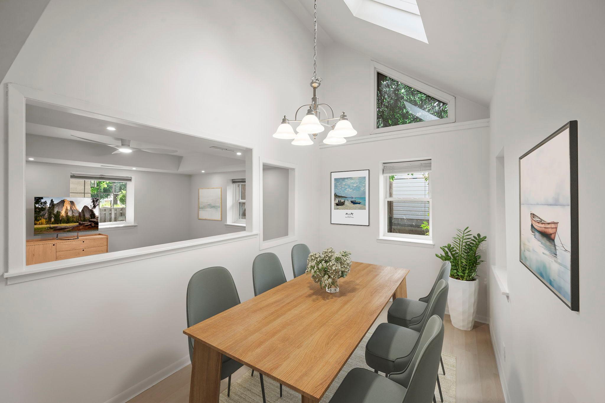Dining Room - Virtually Staged