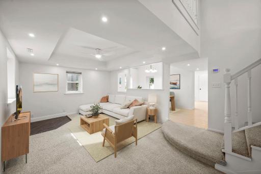 Living Room - Virtually Staged