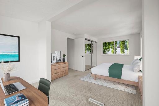 Primary Bedroom - Virtually Staged