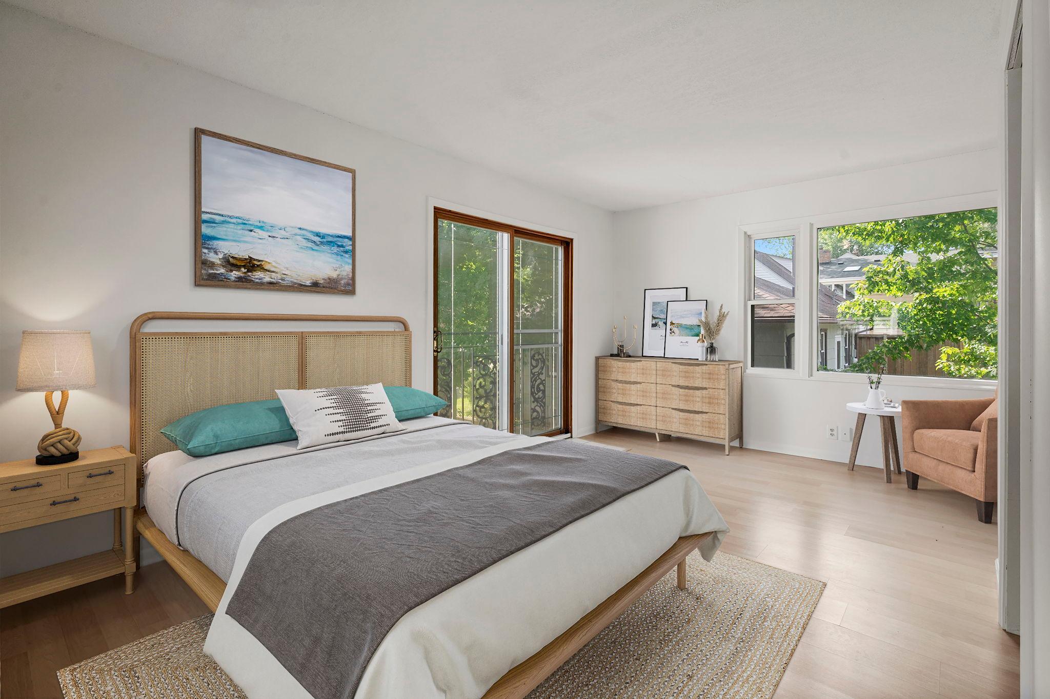 Bedroom 2 - Staged