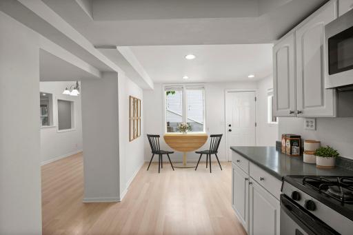 Eat-In Kitchen Virtually Staged