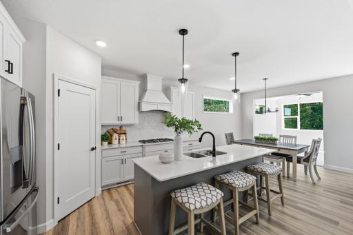 Gourmet kitchen