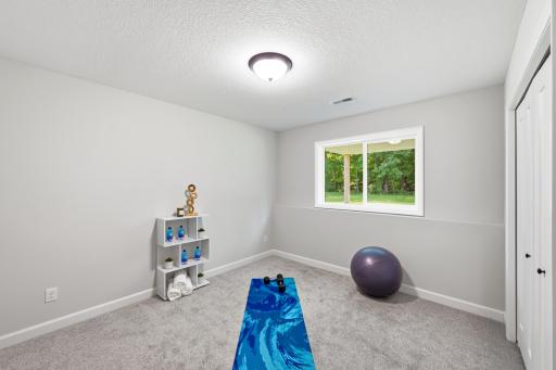 Bedroom four in lower level