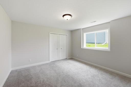 Bedroom five in lower level