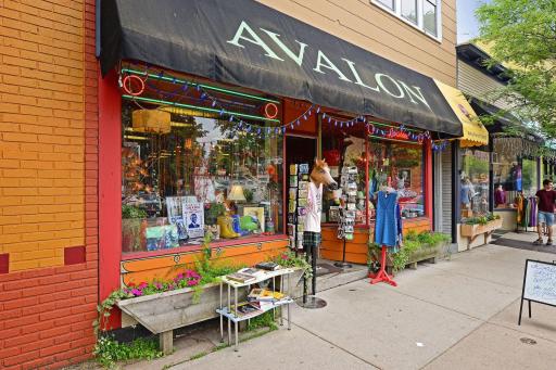 Grand Avenue across from Macalester College