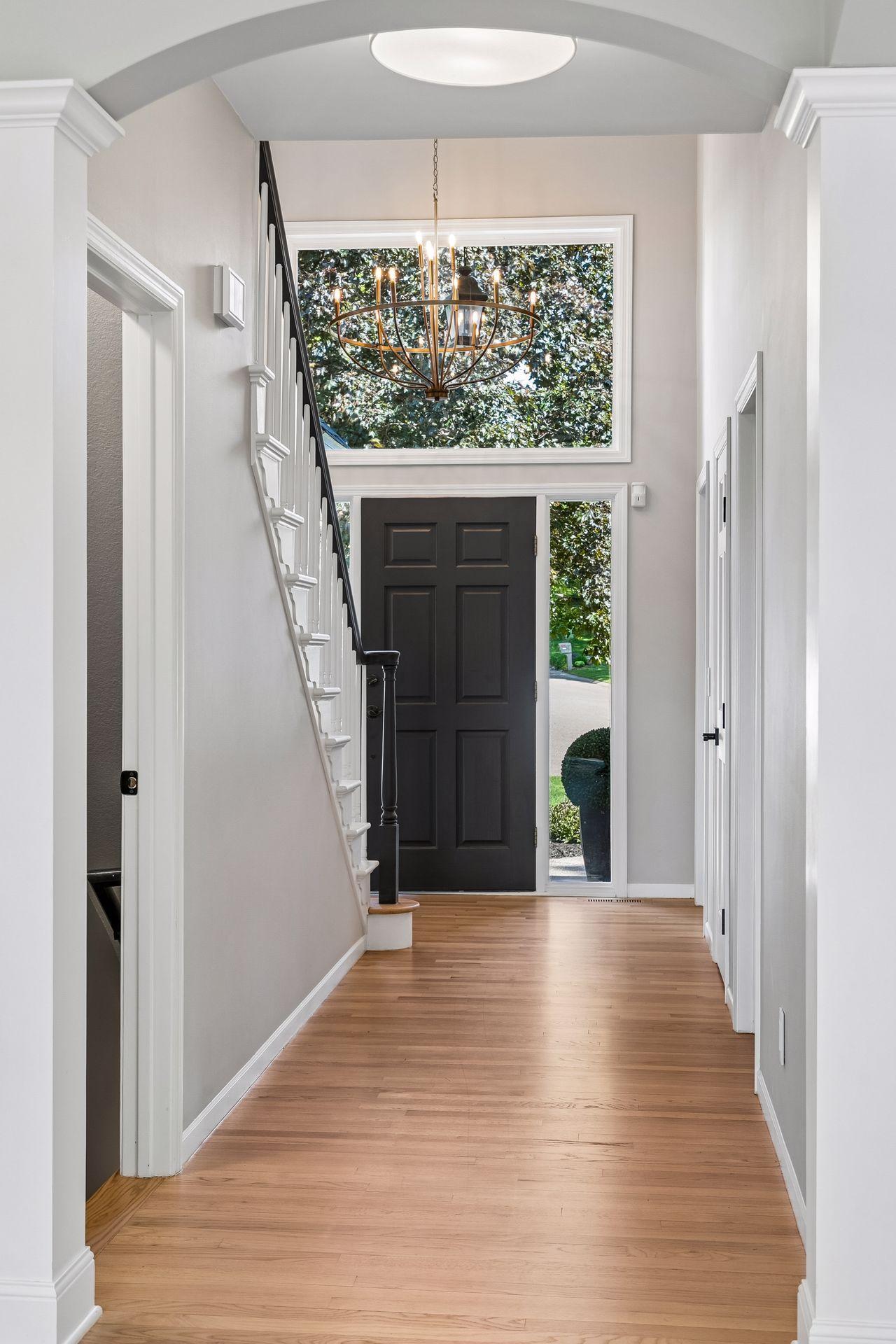 Timeless, authentic, and newly refinished—hardwood done right.