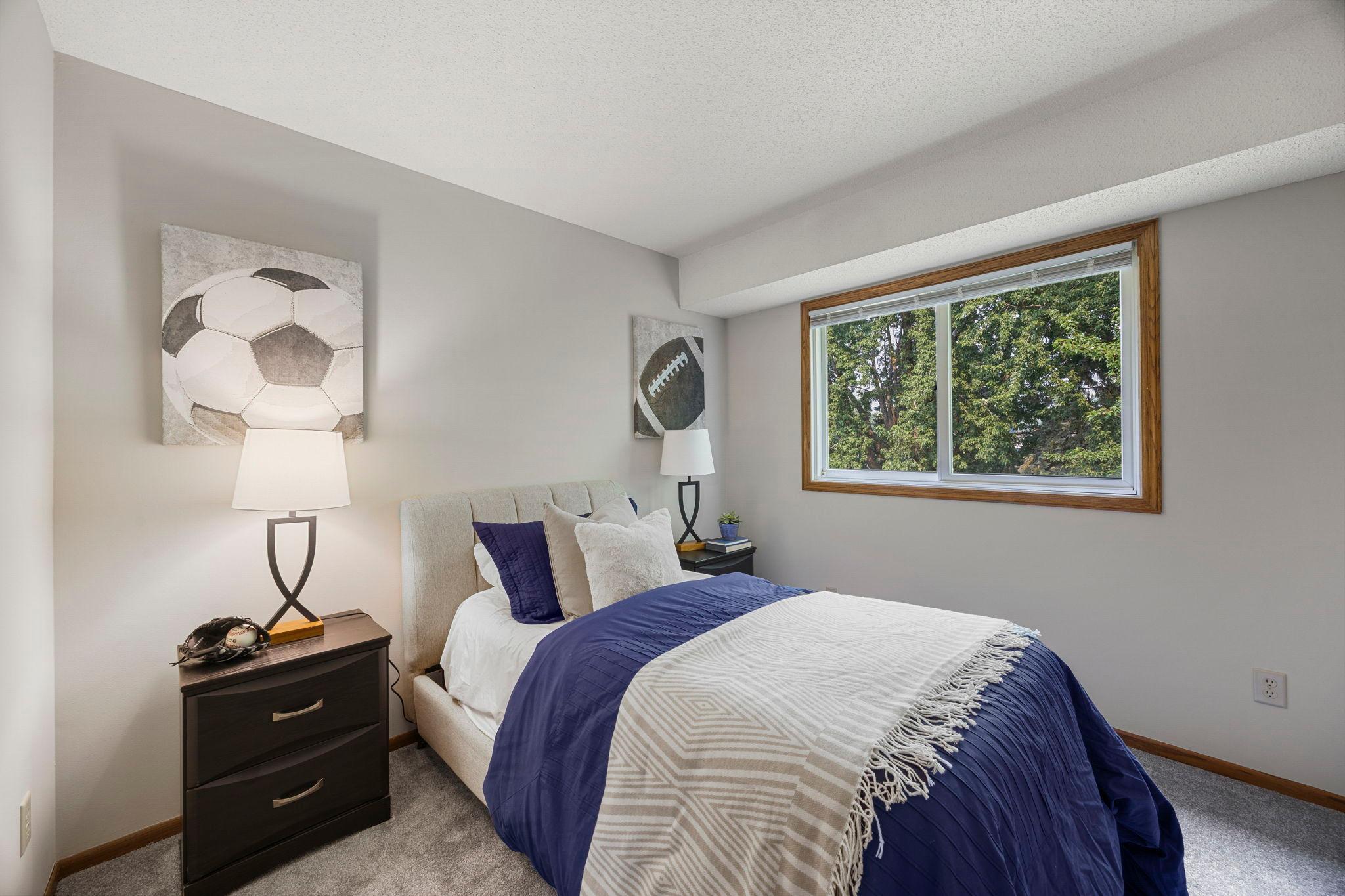 Bedroom Three, situated side by side with Bedroom Two.