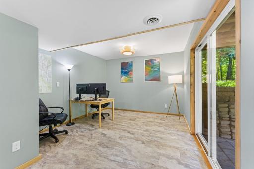 Lower Level Used as Office Space