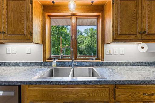 Deep Sink with Updated Faucet