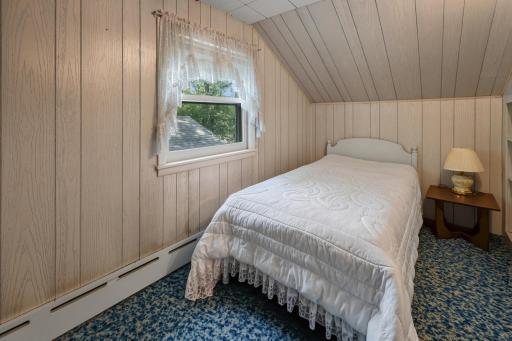 Upstairs bedroom 3 cozy and cute as a button.