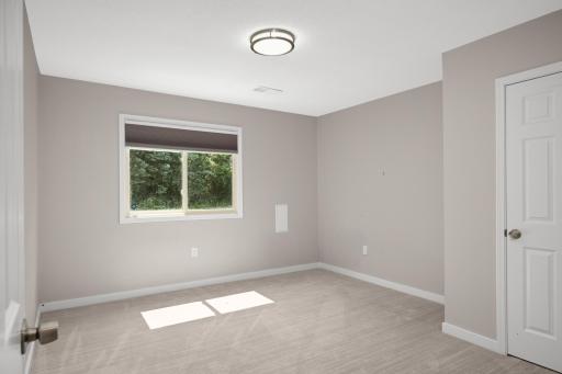 Large lower level bedroom #4.