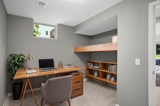 Lower Level Office/Flex Space - Virtually Staged