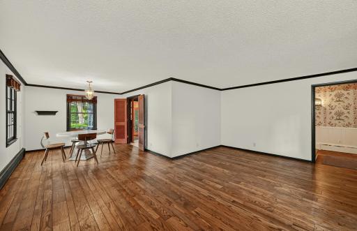 Living Room and Dining Room