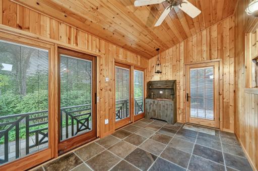 Sun room with sink