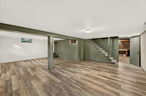 Open space/flex room in the basement