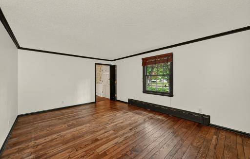 Main Floor Living Room with hardwood floors
