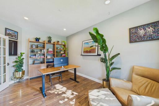 The office facing the other direction. The room is perfect for the at home office or even a music room if desired.