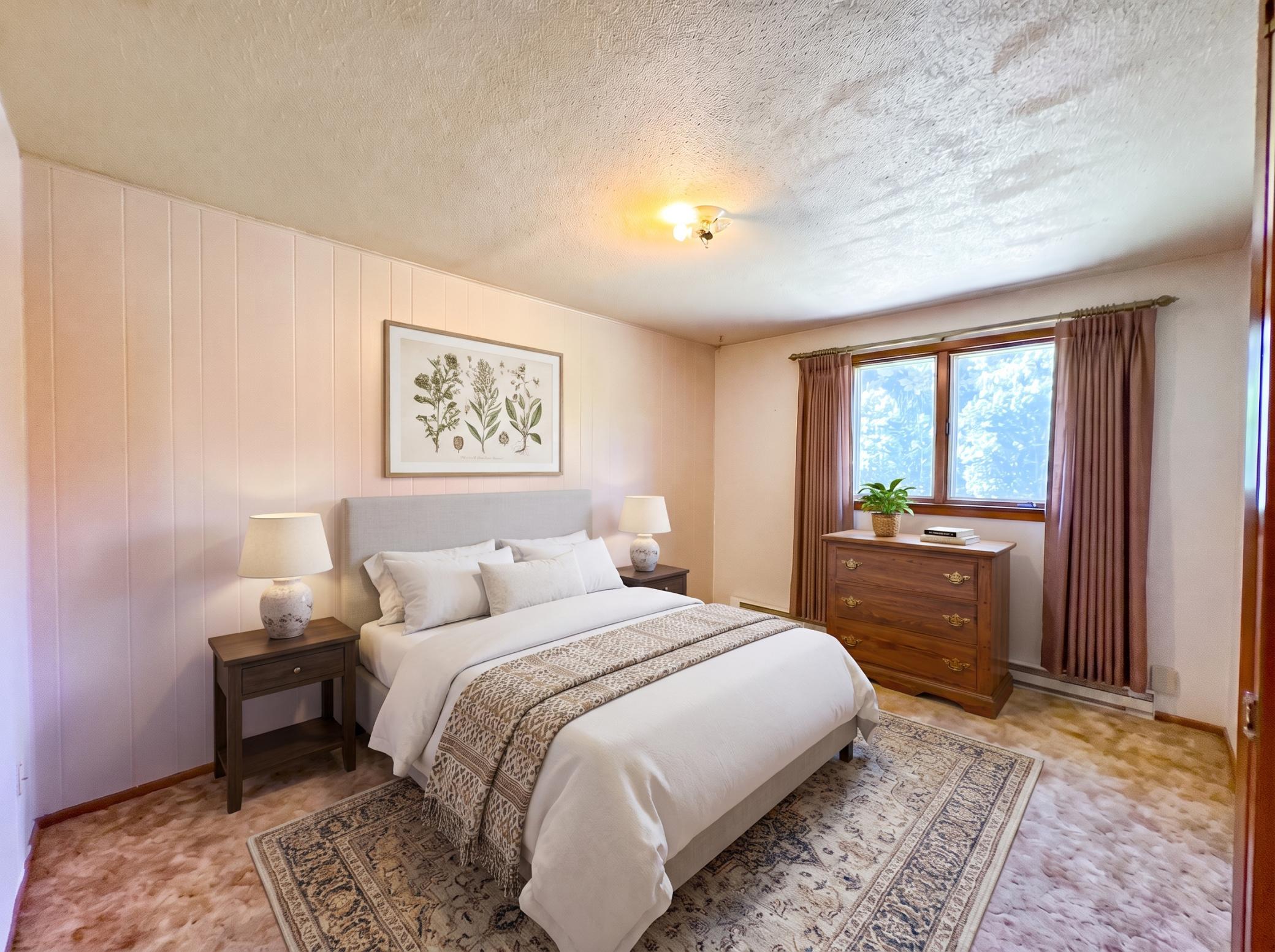 Virtually Staged Bedroom #2