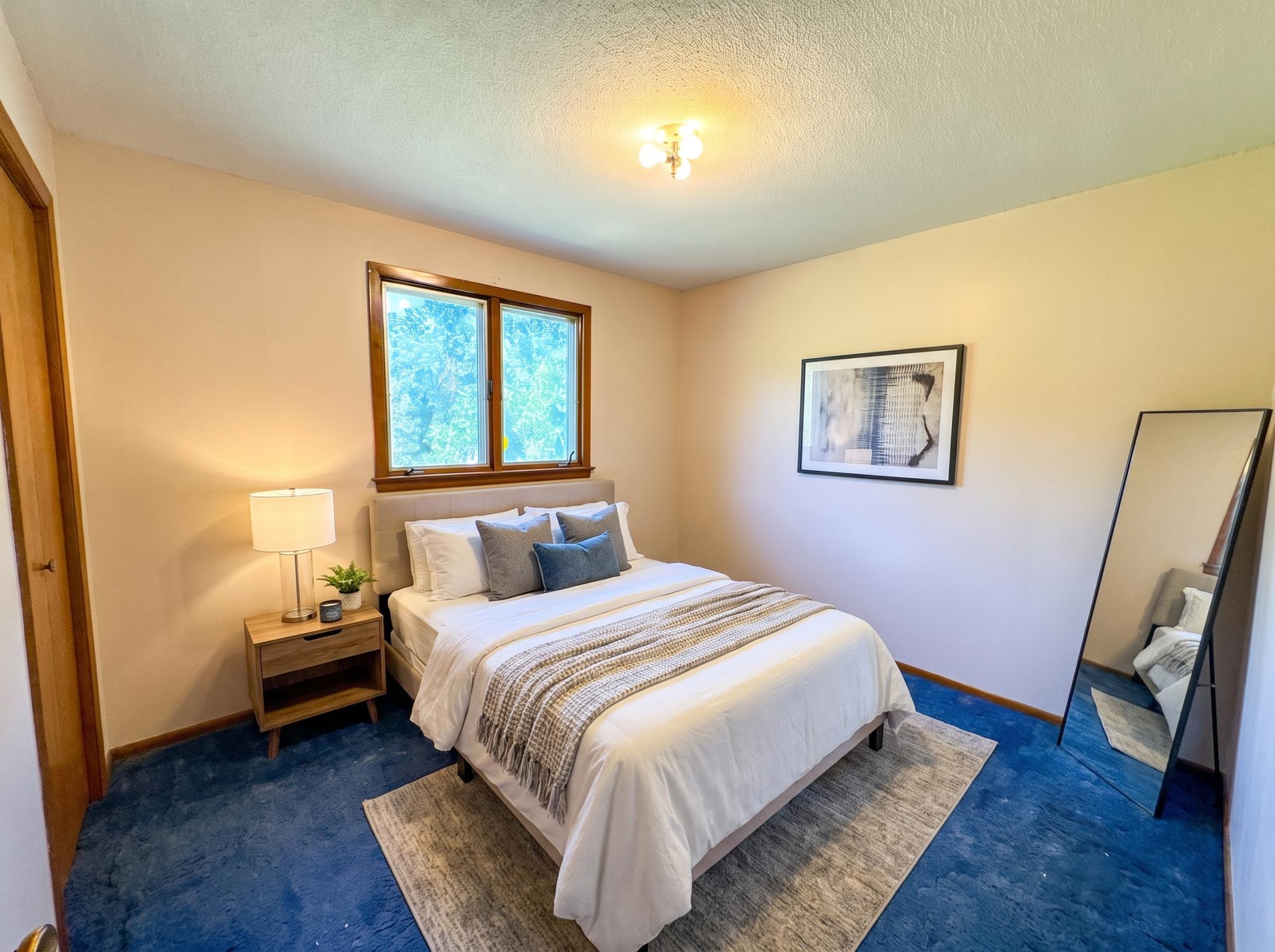 Virtually Staged Bedroom #1