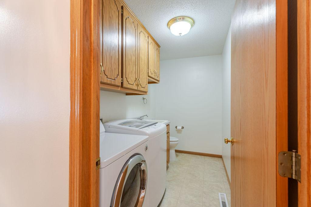 Main Level Laundry/ 1/2 Bathroom