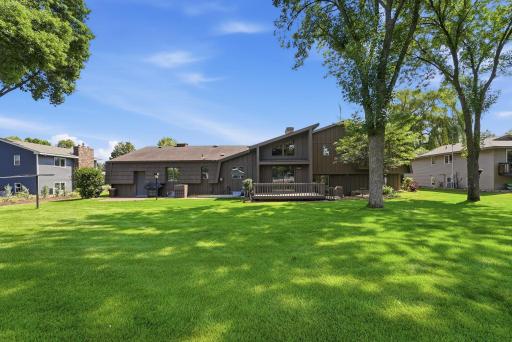 Plenty of backyard space for all your outdoor activities.