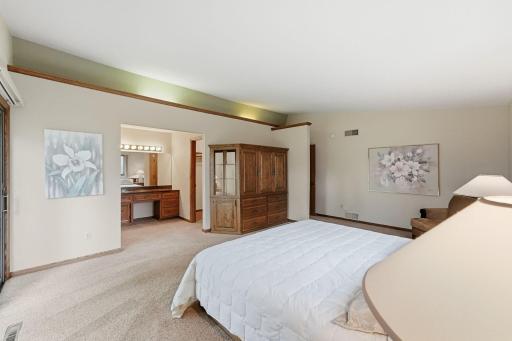 Generous closet space pairs beautifully with a private bathroom for everyday convenience.