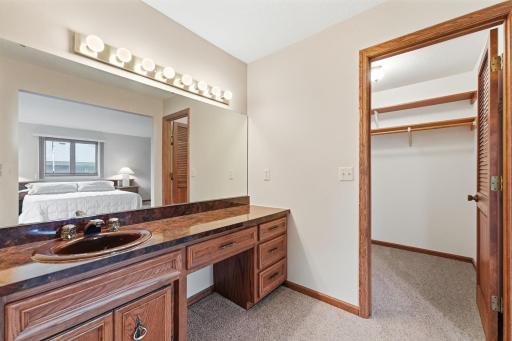 Plenty of surface area makes this vanity both attractive and practical.