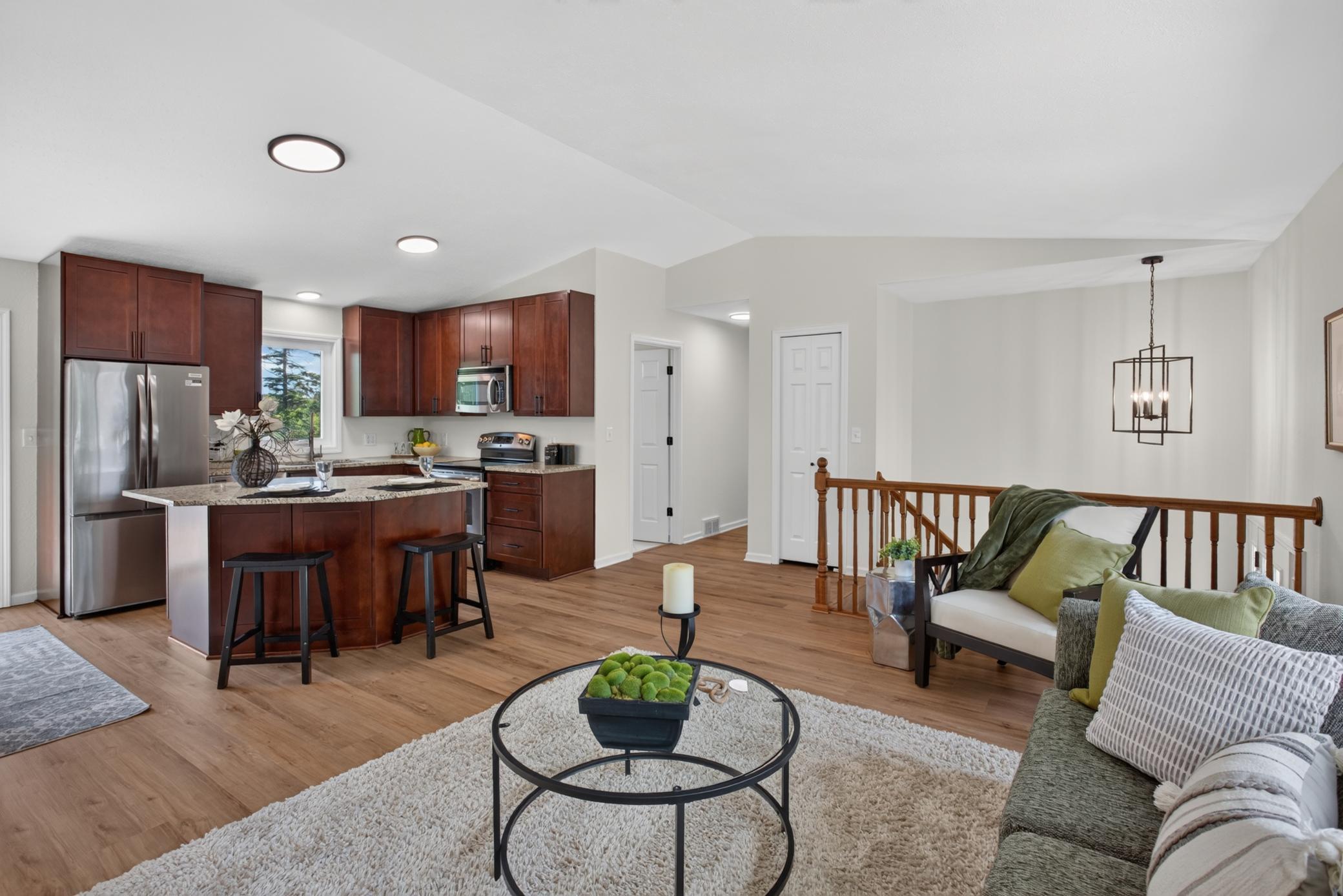 Vaulted Living Area