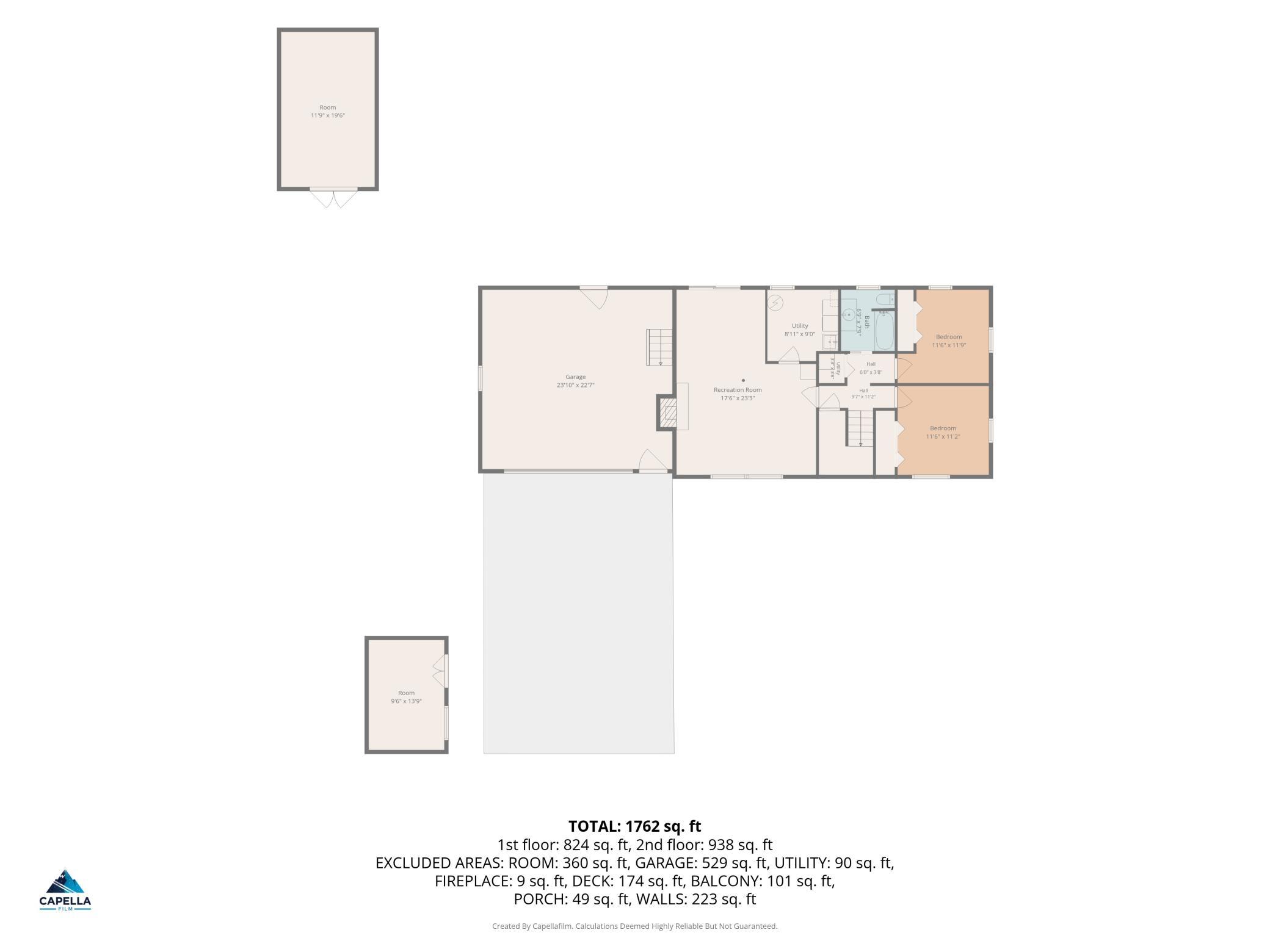 Lower Level Floor Plan