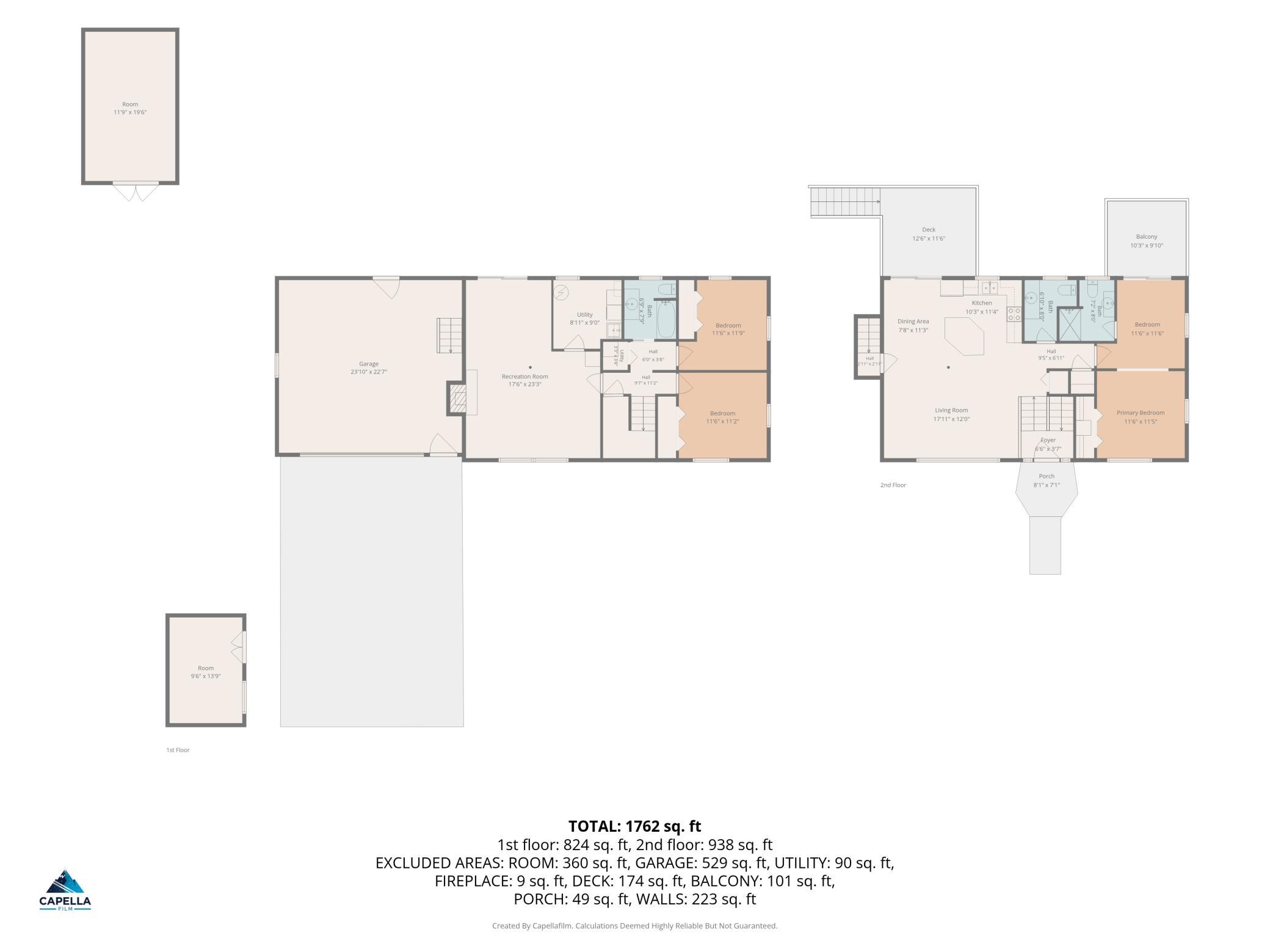 All Levels Floor Plan