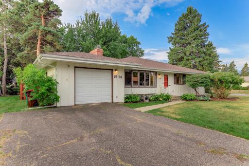 Large level lot, parking for 2nd car on blacktop