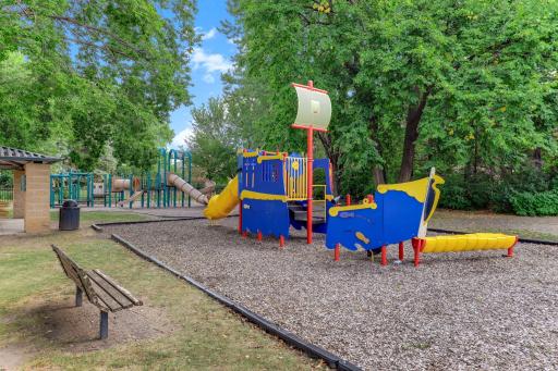 Playground updated, tot lot here