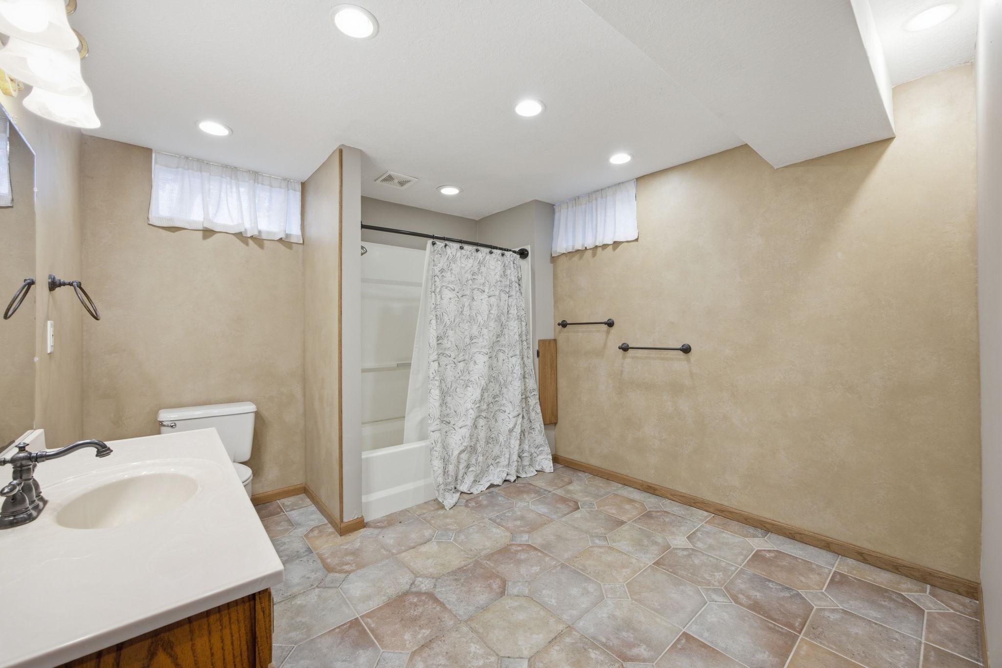 Full Bath Lower Level