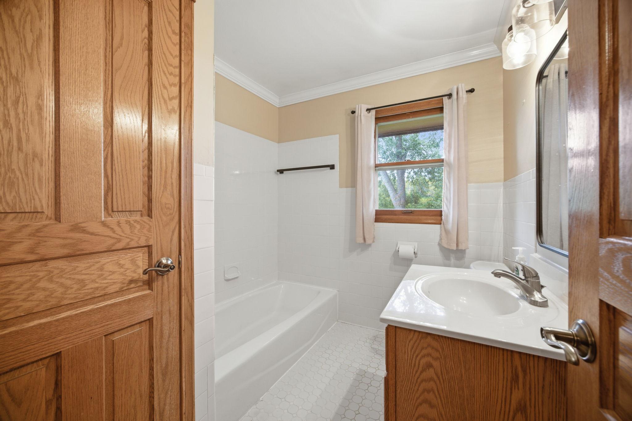 Full bath on main level