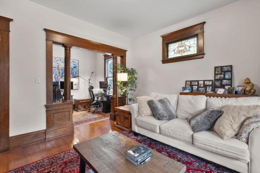 View into the den from livingroom